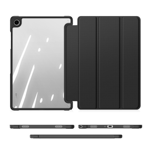 DĖKLAS DUX DUCIS TOBY SAMSUNG X210/X215/X216 TAB A9 PLUS 11.0/X230/X235/X236 TAB A11 PLUS 11.0 JUODAS