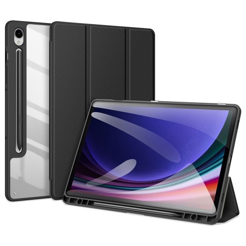 DĖKLAS DUX DUCIS TOBY SAMSUNG X520/X526 TAB S10 FE/X710/X716 TAB S9/X510/X516 TAB S9 FE JUODAS DĖKLAS DUX DUCIS TOBY SAMSUNG X520/X526 TAB S10 FE/X710/X716 TAB S9/X510/X516 TAB S9 FE JUODAS