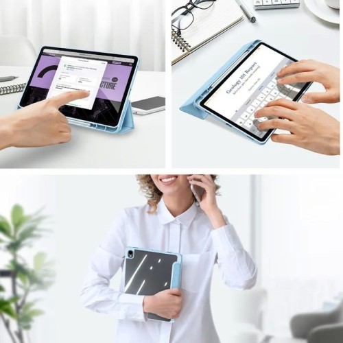DĖKLAS DUX DUCIS TOBY SAMSUNG X730/X730 TAB S11 MĖLYNAS