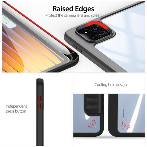 DĖKLAS DUX DUCIS TOBY XIAOMI PAD 8/7/7 PRO JUODAS