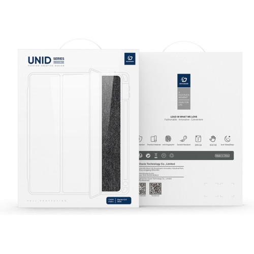 DĖKLAS DUX DUCIS UNID APPLE IPAD PRO 11 2024/2025 JUODAS DĖKLAS DUX DUCIS UNID APPLE IPAD PRO 11 2024/2025 JUODAS