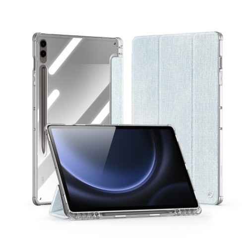 DĖKLAS DUX DUCIS UNID SAMSUNG X810/X816 TAB S9 PLUS/X610/X616 TAB S9 FE PLUS MĖLYNAS
