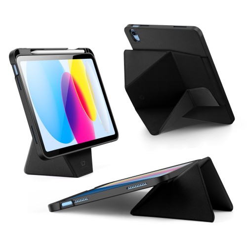 DĖKLAS DUX DUCIS VERS APPLE IPAD 10.9 2022/IPAD 11 2025 JUODAS