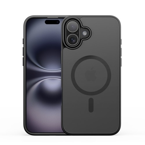 DĖKLAS DUX DUCIS YIND APPLE IPHONE 16 JUODAS DĖKLAS DUX DUCIS YIND APPLE IPHONE 16 JUODAS