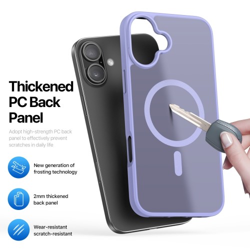 DĖKLAS DUX DUCIS YIND APPLE IPHONE 16 VIOLETINIS DĖKLAS DUX DUCIS YIND APPLE IPHONE 16 VIOLETINIS