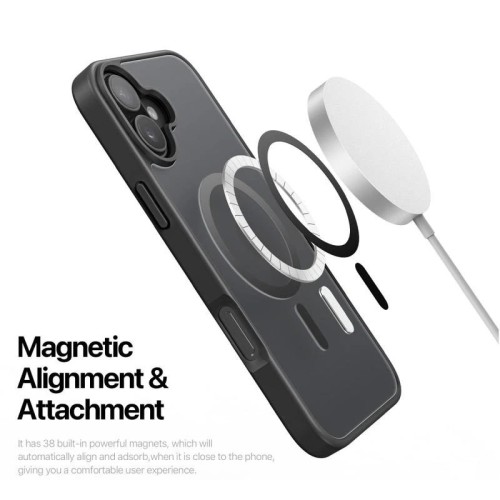 DĖKLAS DUX DUCIS YIND APPLE IPHONE 17 JUODAS
