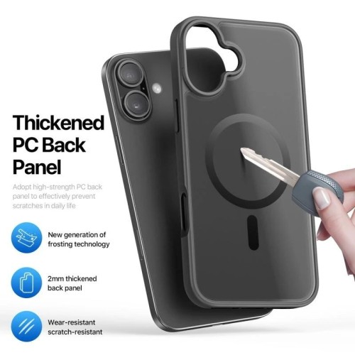 DĖKLAS DUX DUCIS YIND APPLE IPHONE 17 JUODAS