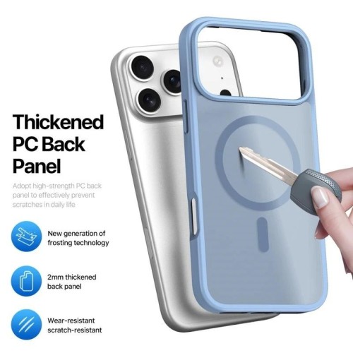 DĖKLAS DUX DUCIS YIND APPLE IPHONE 17 PRO MAX MĖLYNAS