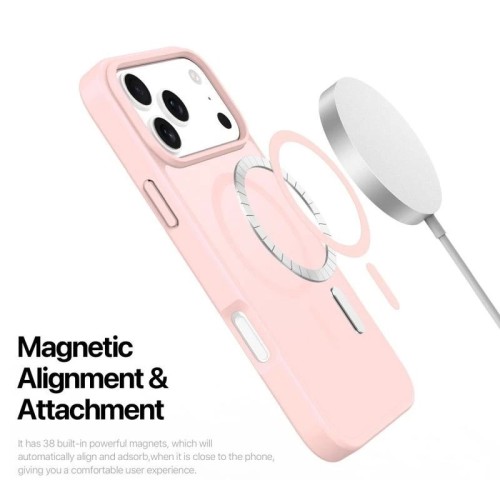 DĖKLAS DUX DUCIS YIND APPLE IPHONE 17 PRO MAX ROŽINIS