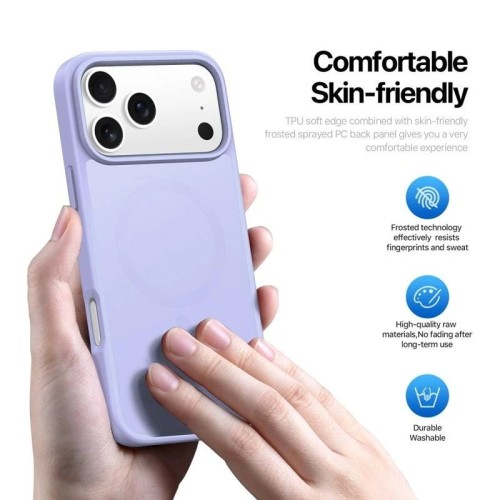 DĖKLAS DUX DUCIS YIND APPLE IPHONE 17 PRO MAX VIOLETINIS DĖKLAS DUX DUCIS YIND APPLE IPHONE 17 PRO MAX VIOLETINIS