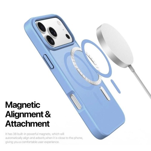 DĖKLAS DUX DUCIS YIND APPLE IPHONE 17 PRO MĖLYNAS