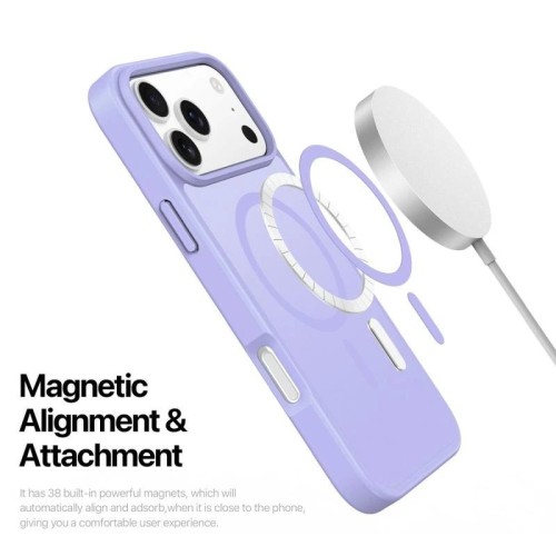 DĖKLAS DUX DUCIS YIND APPLE IPHONE 17 PRO VIOLETINIS