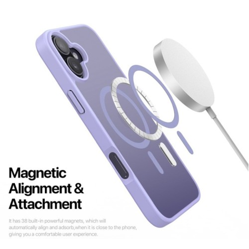 DĖKLAS DUX DUCIS YIND APPLE IPHONE 17 VIOLETINIS