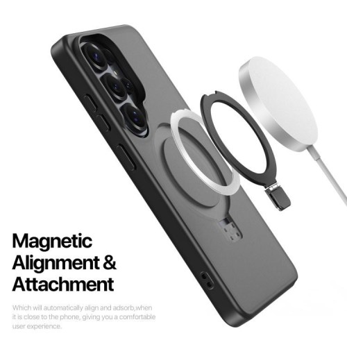 DĖKLAS DUX DUCIS YIND MAGNETIC STAND SAMSUNG S948 S26 ULTRA JUODAS DĖKLAS DUX DUCIS YIND MAGNETIC STAND SAMSUNG S948 S26 ULTRA JUODAS
