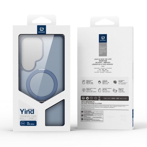 DĖKLAS DUX DUCIS YIND MAGNETIC STAND SAMSUNG S948 S26 ULTRA TAMSIAI MĖLYNAS DĖKLAS DUX DUCIS YIND MAGNETIC STAND SAMSUNG S948 S26 ULTRA TAMSIAI MĖLYNAS