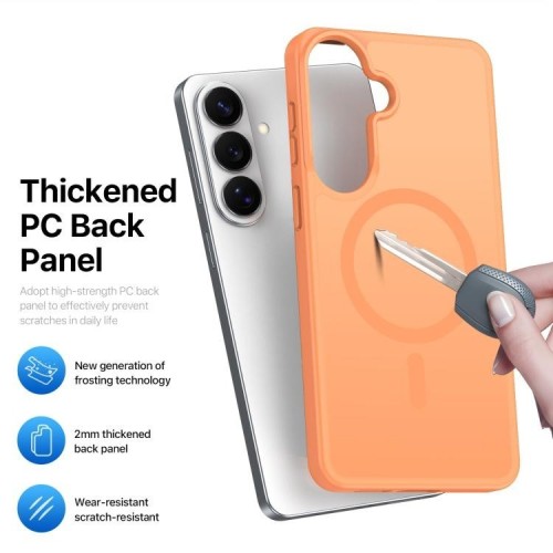 DĖKLAS DUX DUCIS YIND MAGSAFE SAMSUNG S947 S26 PLUS ORANŽINIS DĖKLAS DUX DUCIS YIND MAGSAFE SAMSUNG S947 S26 PLUS ORANŽINIS