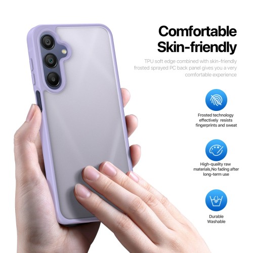 DĖKLAS DUX DUCIS YIND SAMSUNG A175 A17 4G/A176 A17 5G VIOLETINIS DĖKLAS DUX DUCIS YIND SAMSUNG A175 A17 4G/A176 A17 5G VIOLETINIS