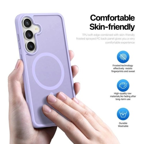DĖKLAS DUX DUCIS YIND SAMSUNG S731 S25 FE VIOLETINIS