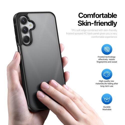 DĖKLAS DUX DUCIS YIND SKIRTAS SAMSUNG A165 A16 4G/A166 A16 5G JUODAS