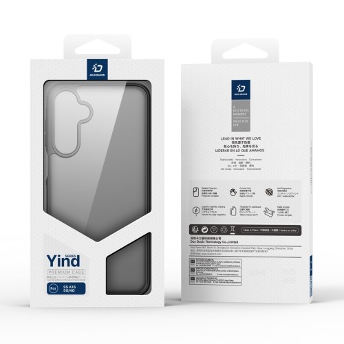 DĖKLAS DUX DUCIS YIND SKIRTAS SAMSUNG A165 A16 4G/A166 A16 5G JUODAS