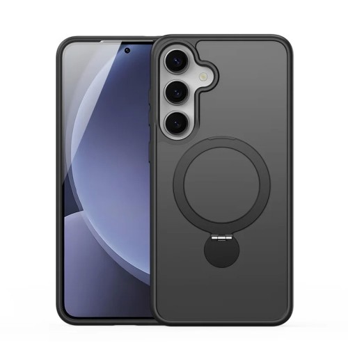DĖKLAS DUX DUCIS YIND WITH MAGNETIC STAND SKIRTAS SAMSUNG S936 S25 PLUS JUODAS DĖKLAS DUX DUCIS YIND WITH MAGNETIC STAND SKIRTAS SAMSUNG S936 S25 PLUS JUODAS
