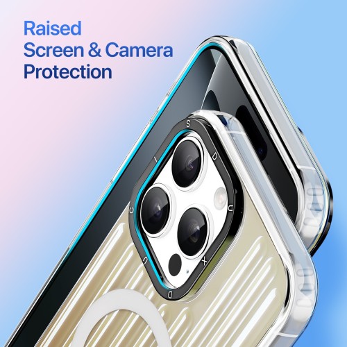 DĖKLAS DUX DUCIS ZEST APPLE IPHONE 16 PRO GRADIENT DESERT GOLD
