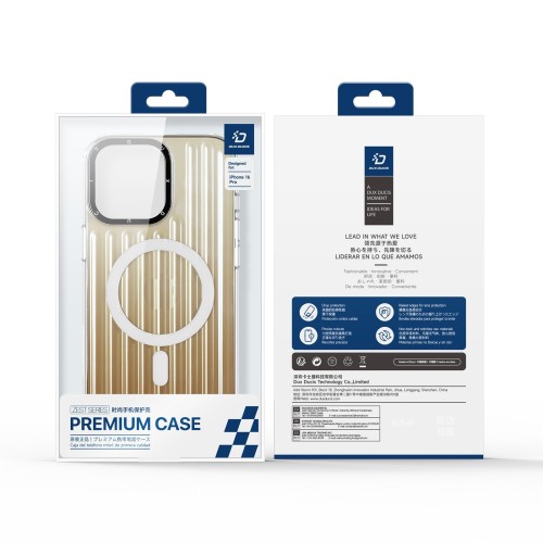 DĖKLAS DUX DUCIS ZEST APPLE IPHONE 16 PRO MAX GRADIENT DESERT GOLD