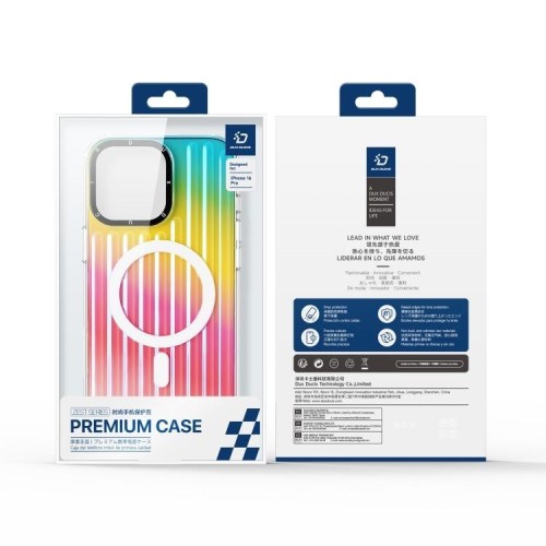 DĖKLAS DUX DUCIS ZEST APPLE IPHONE 16E/17E GRADIENT RAINBOW DĖKLAS DUX DUCIS ZEST APPLE IPHONE 16E/17E GRADIENT RAINBOW