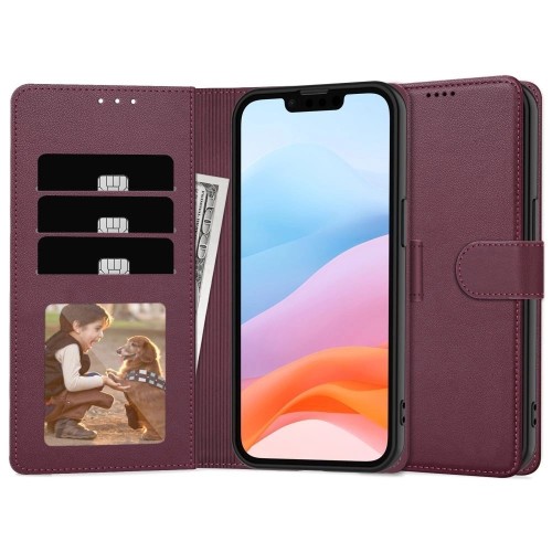 DĖKLAS FANCY WALLET SAMSUNG A405 A40 TAMSIAI RAUDONAS DĖKLAS FANCY WALLET SAMSUNG A405 A40 TAMSIAI RAUDONAS