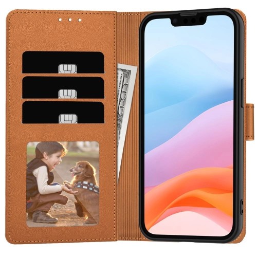 DĖKLAS FANCY WALLET SAMSUNG A546 A54 5G RUDAS