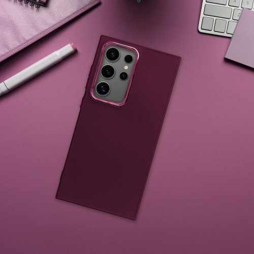 DĖKLAS FRAME SAMSUNG S731 S25 FE VIOLETINIS DĖKLAS FRAME SAMSUNG S731 S25 FE VIOLETINIS