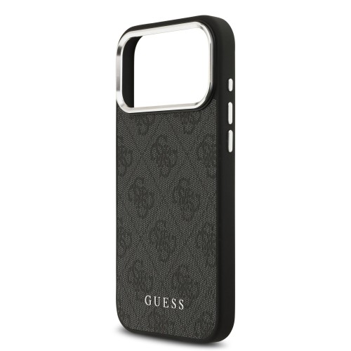 DĖKLAS GUESS 4G MAGSAFE APPLE IPHONE 17 PRO MAX JUODAS