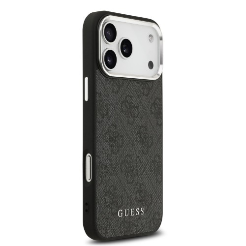 DĖKLAS GUESS 4G MAGSAFE APPLE IPHONE 17 PRO MAX JUODAS