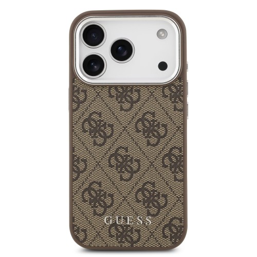 DĖKLAS GUESS 4G MAGSAFE APPLE IPHONE 17 PRO MAX RUDAS