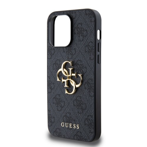 DĖKLAS GUESS PU 4G METAL LOGO APPLE IPHONE 14 PRO MAX PILKAS DĖKLAS GUESS PU 4G METAL LOGO APPLE IPHONE 14 PRO MAX PILKAS
