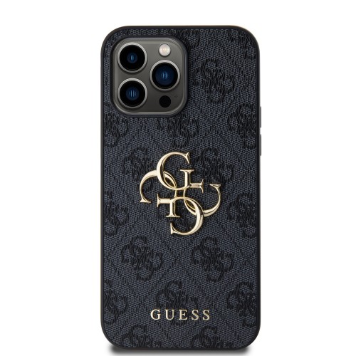 DĖKLAS GUESS PU 4G METAL LOGO APPLE IPHONE 14 PRO MAX PILKAS DĖKLAS GUESS PU 4G METAL LOGO APPLE IPHONE 14 PRO MAX PILKAS