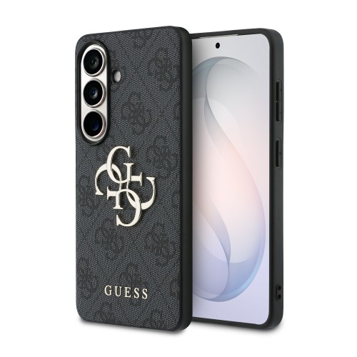 DĖKLAS GUESS PU 4G METAL LOGO SAMSUNG S942 S26 PILKAS DĖKLAS GUESS PU 4G METAL LOGO SAMSUNG S942 S26 PILKAS