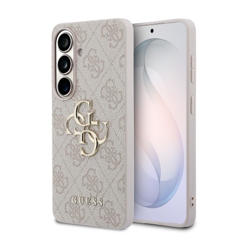 DĖKLAS GUESS PU 4G METAL LOGO SAMSUNG S942 S26 ROŽINIS DĖKLAS GUESS PU 4G METAL LOGO SAMSUNG S942 S26 ROŽINIS