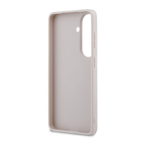DĖKLAS GUESS PU 4G METAL LOGO SAMSUNG S942 S26 ROŽINIS