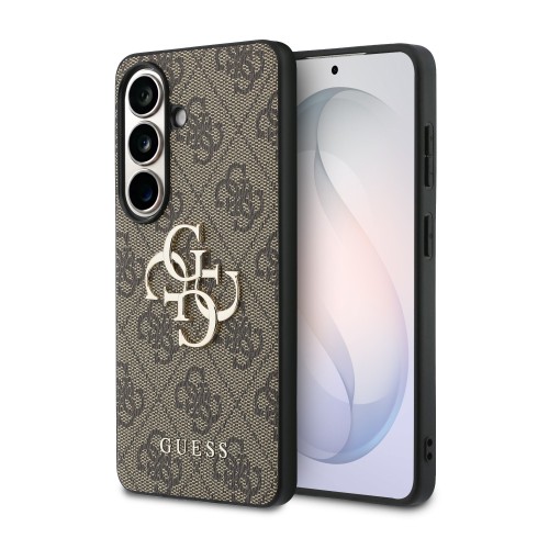 DĖKLAS GUESS PU 4G METAL LOGO SAMSUNG S942 S26 RUDAS DĖKLAS GUESS PU 4G METAL LOGO SAMSUNG S942 S26 RUDAS