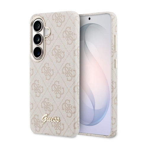 DĖKLAS GUESS PU 4G SCRIPT METAL LOGO MAGNETIC SAMSUNG S942 S26 ROŽINIS DĖKLAS GUESS PU 4G SCRIPT METAL LOGO MAGNETIC SAMSUNG S942 S26 ROŽINIS