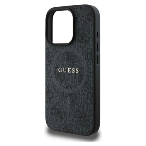 DĖKLAS GUESS PU LEATHER 4G COLORED RING MAGSAFE APPLE IPHONE 16 PRO MAX JUODAS DĖKLAS GUESS PU LEATHER 4G COLORED RING MAGSAFE APPLE IPHONE 16 PRO MAX JUODAS