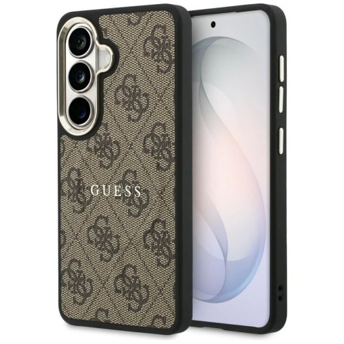 DĖKLAS GUESS PU LEATHER 4G GOLD FRAME MAGNETIC SAMSUNG S942 S26 RUDAS DĖKLAS GUESS PU LEATHER 4G GOLD FRAME MAGNETIC SAMSUNG S942 S26 RUDAS