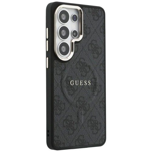 DĖKLAS GUESS PU LEATHER 4G GOLD FRAME MAGNETIC SAMSUNG S948 S26 ULTRA JUODAS