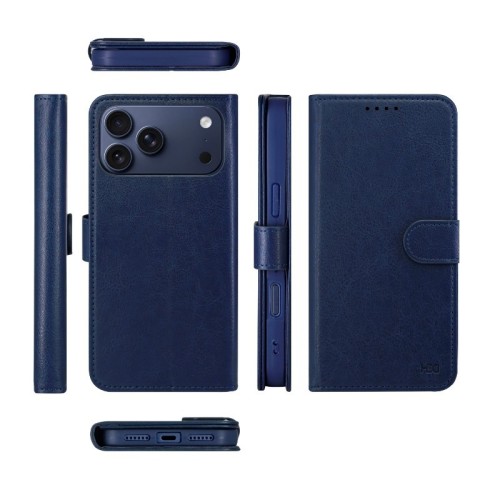 DĖKLAS HDD CLASP WALLET CASE SAMSUNG A165 A16 4G/A166 A16 5G JUODAS