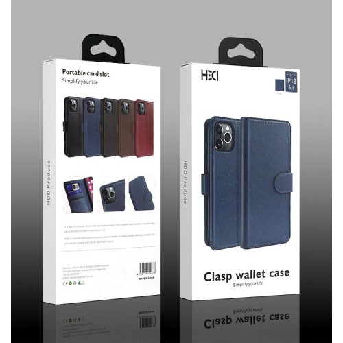 DĖKLAS HDD CLASP WALLET CASE SAMSUNG A405 A40 RAUDONAS