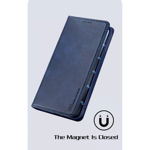 DĖKLAS HDD MAGNETIC WALLET CASE SAMSUNG A366 A36 5G VIOLETINIS