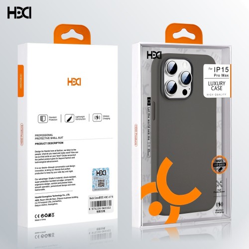 DĖKLAS HDD SILICONE MAGSAFE CASE APPLE IPHONE 16 PRO TAMSIAI PILKAS