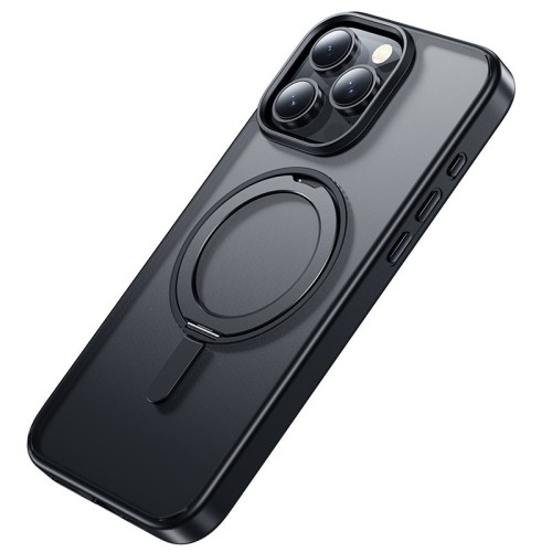 DĖKLAS HOCO MAGNETIC STAND 2IN1 APPLE IPHONE 16 PRO MAX JUODAS DĖKLAS HOCO MAGNETIC STAND 2IN1 APPLE IPHONE 16 PRO MAX JUODAS