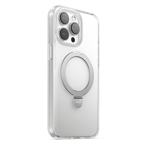 DĖKLAS JOYROOM JR-BP004 MAGNETIC PROTECTIVE PHONE CASE WITH HOLDER APPLE IPHONE 15 PRO SKAIDRUS DĖKLAS JOYROOM JR-BP004 MAGNETIC PROTECTIVE PHONE CASE WITH HOLDER APPLE IPHONE 15 PRO SKAIDRUS